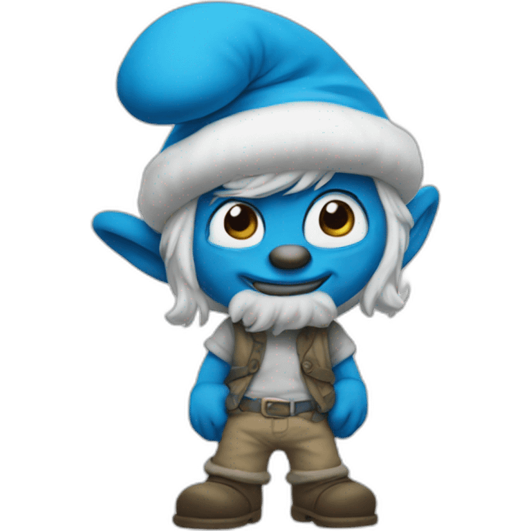 Smurf-fcat emoji