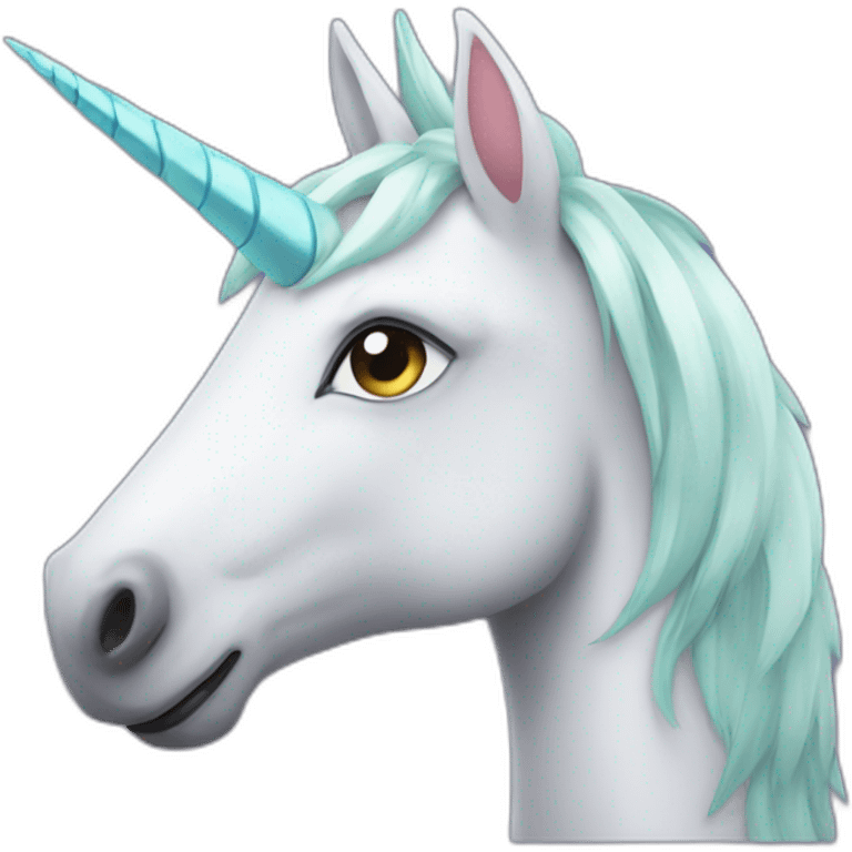 une licorne emoji