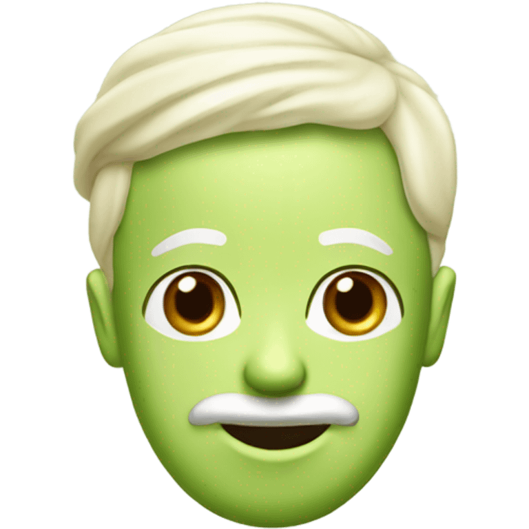 Pistachio cream  emoji