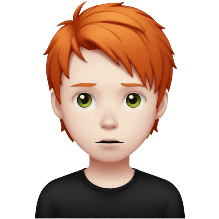 emo ginger emoji