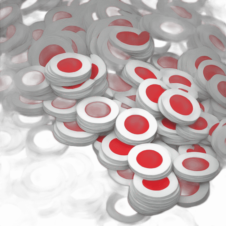 poker chip stack emoji