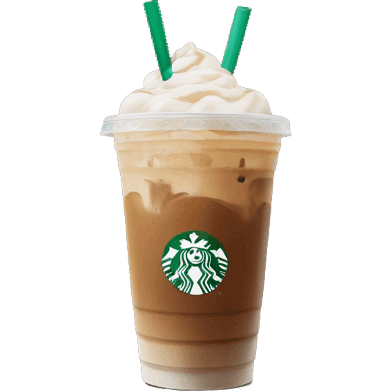 Starbucks iced coffee emoji