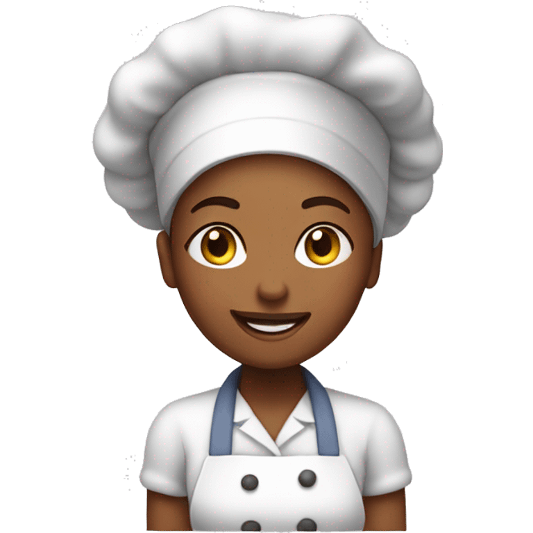 funny lady baker emoji