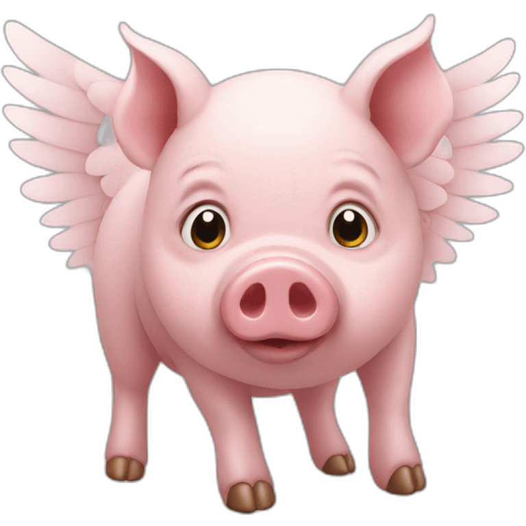 pig with wings emoji