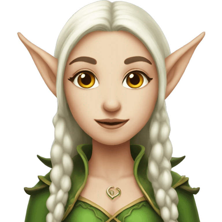 female elf fantasy emoji