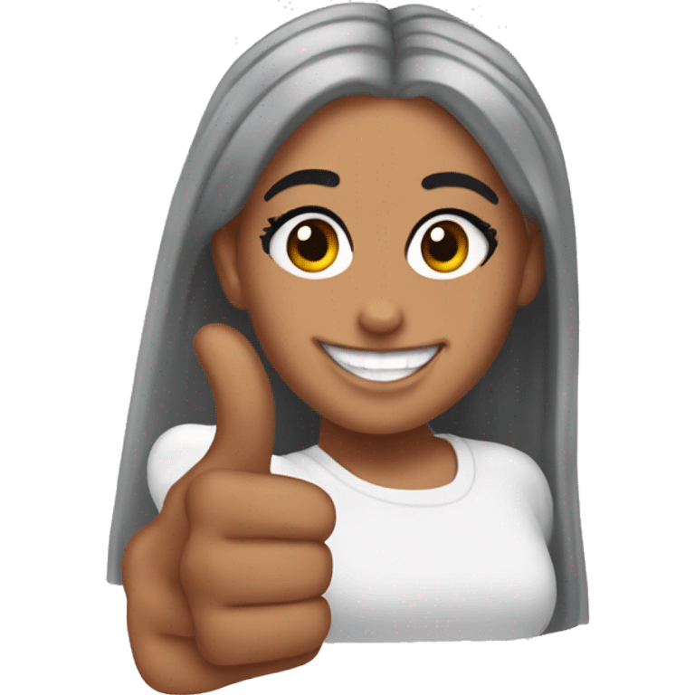 Ariana grande thumbs up emoji