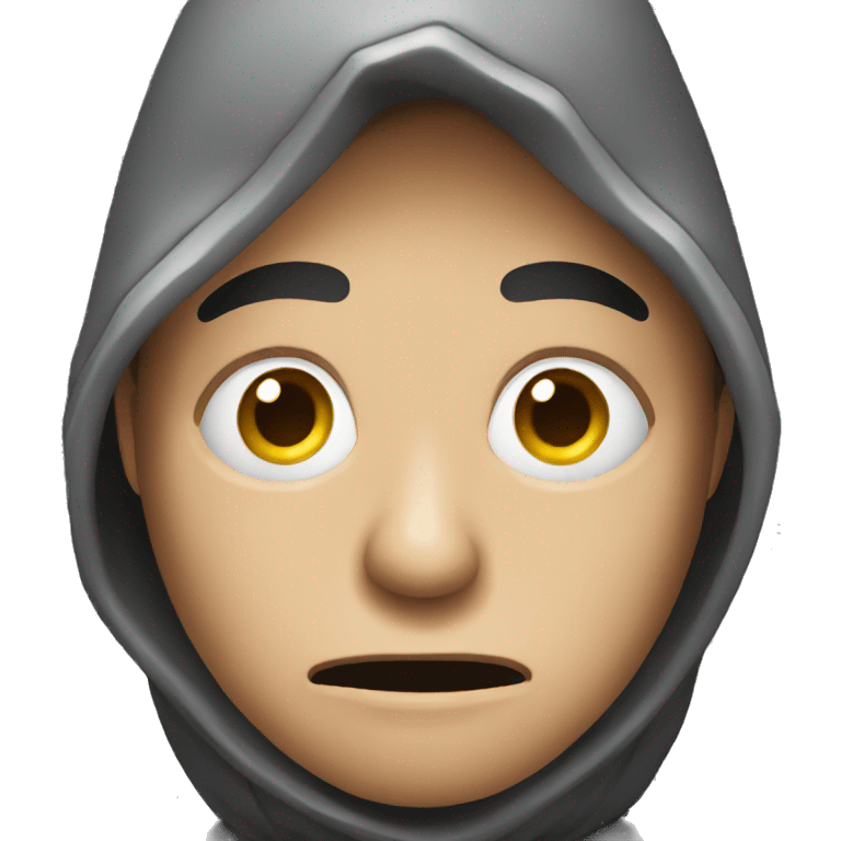 Crying robber emoji