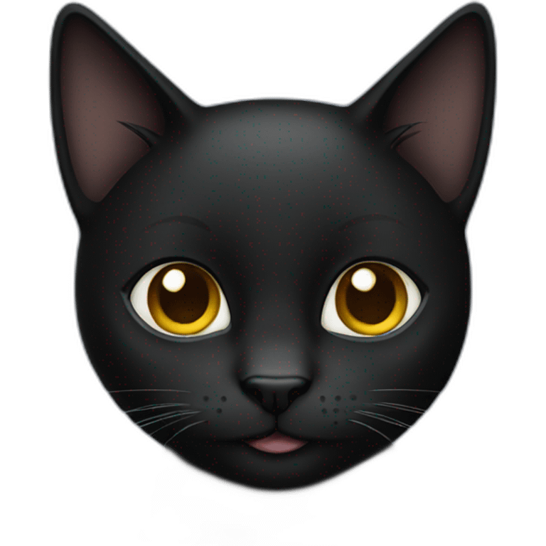 black cat female emoji