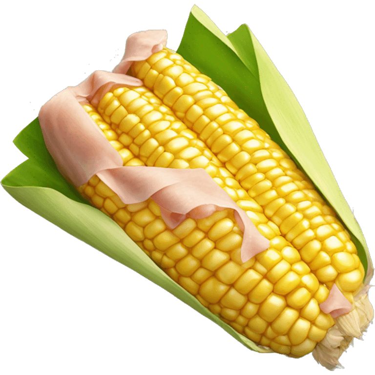 Corn Cob of Ham emoji