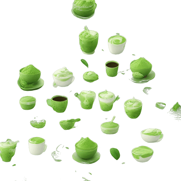 matcha aesthetic emoji