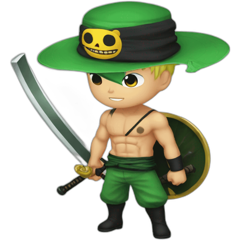 Zoro One pece emoji