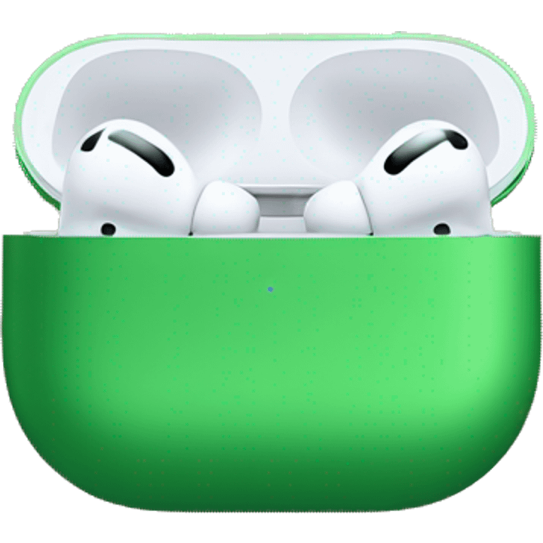 AirPods Max Pro green emoji