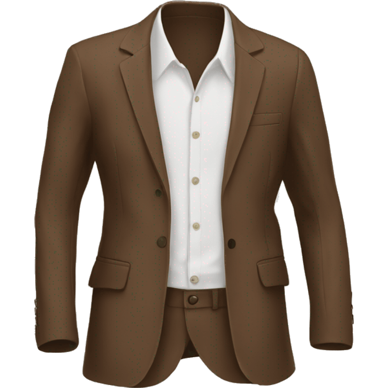 Blazer Brown  emoji