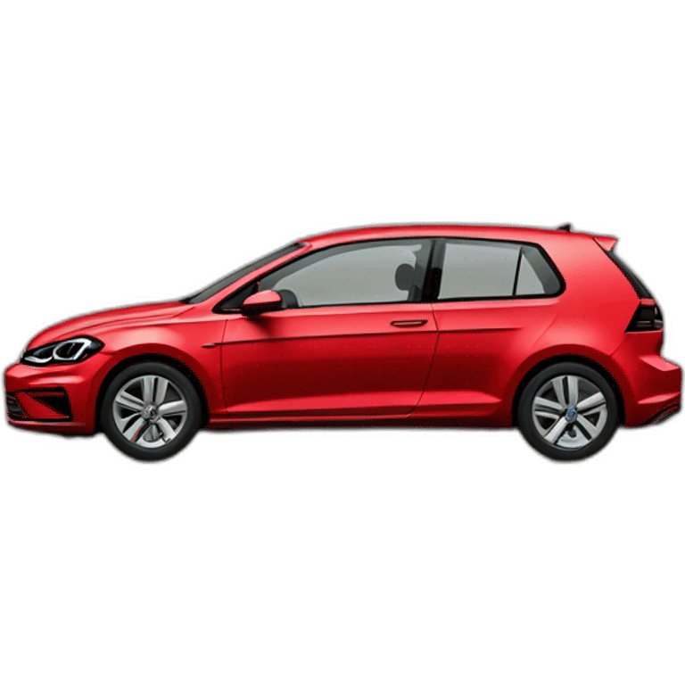 vw golf 8 rouge emoji