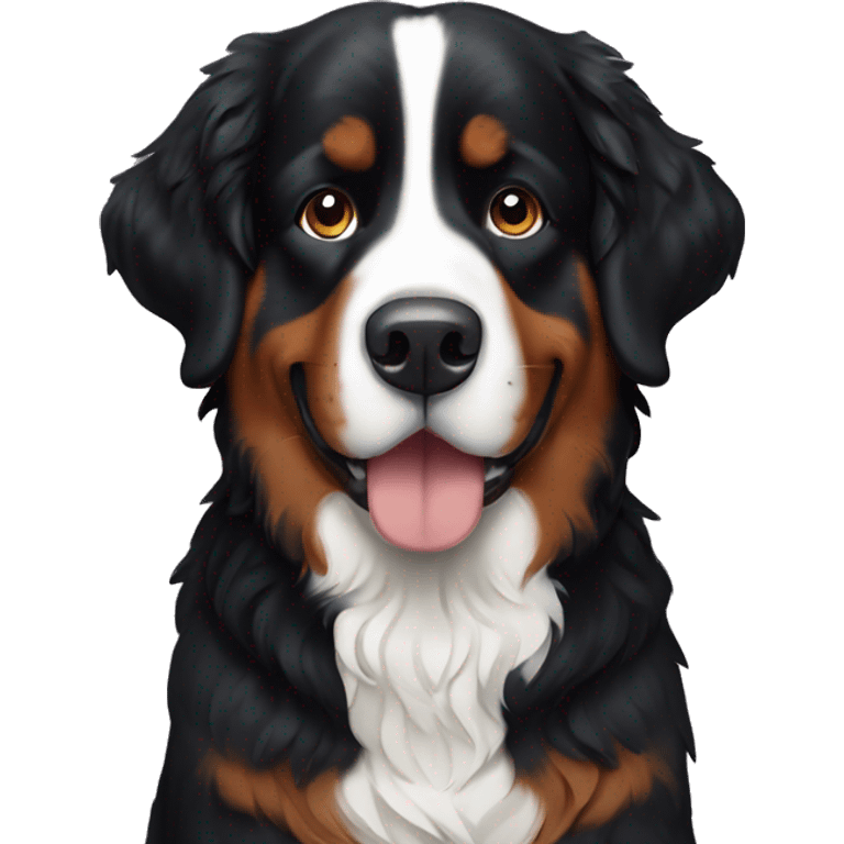 Bernese mountain dog emoji