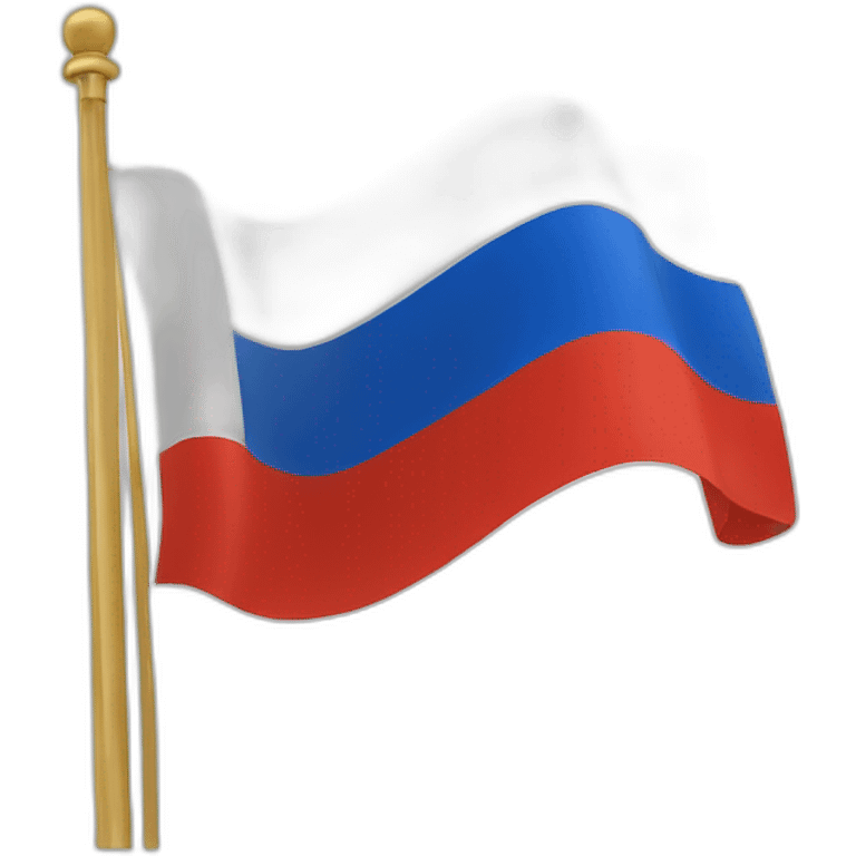 Russian Empire Flag waving emoji