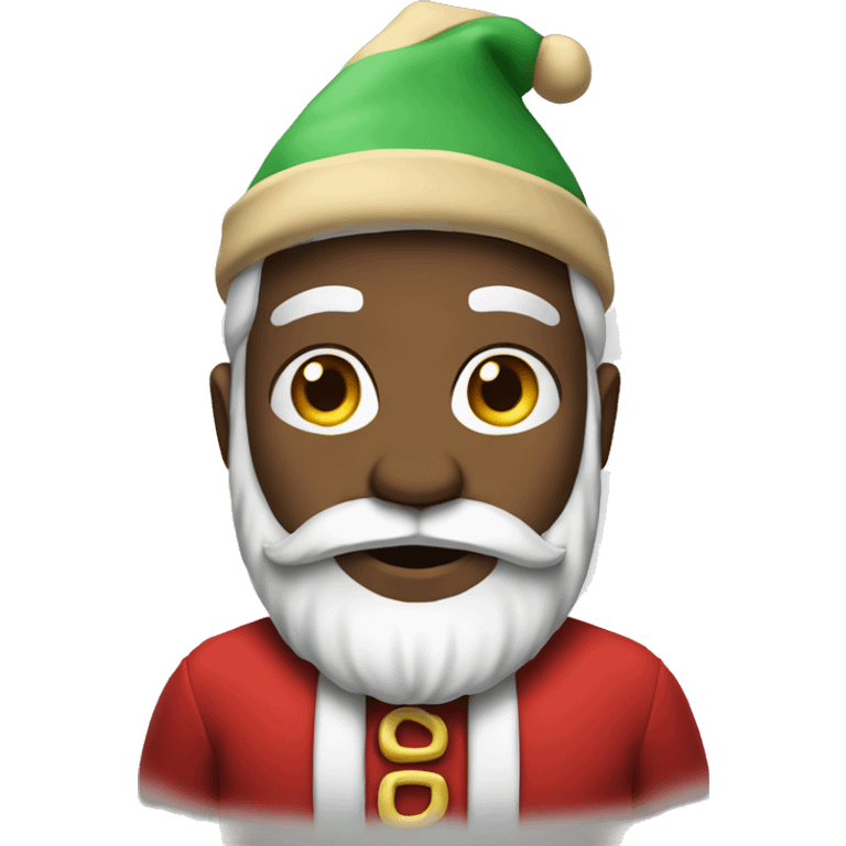 Santa is coming to town  emoji