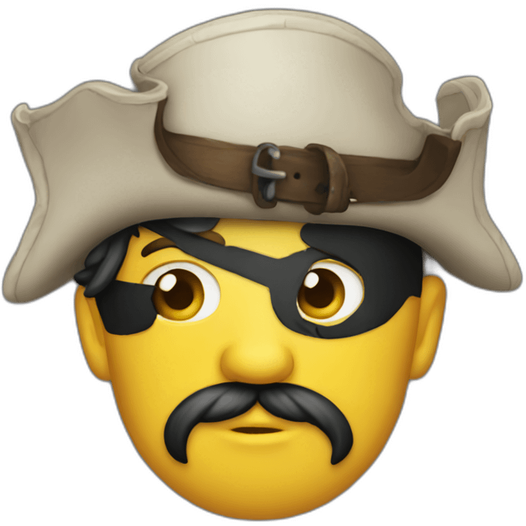 APPle pirate emoji