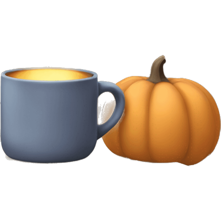 Cozy fall book emoji