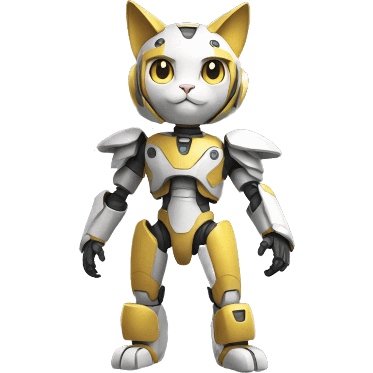 Cat-Medabot full body emoji