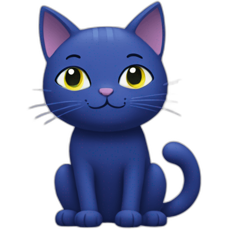 Peg + cat indigo cat emoji