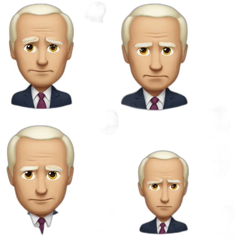 Putin fight biden emoji