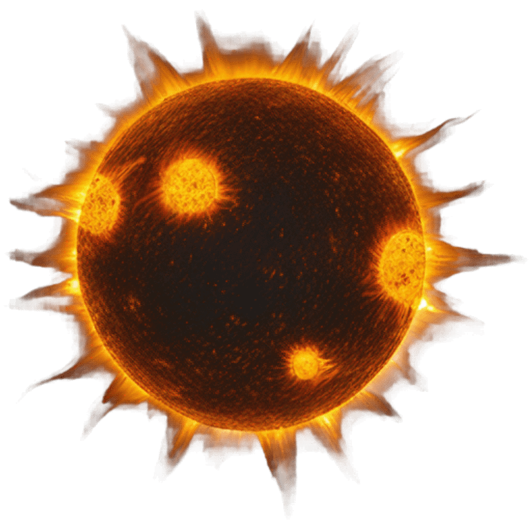 hubble sun closeup emoji