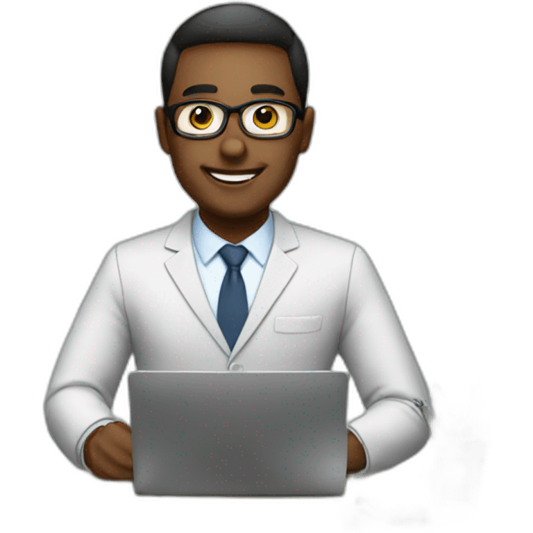 Entrepeneur working emoji