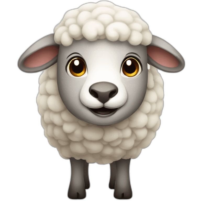 cute little sheep emoji