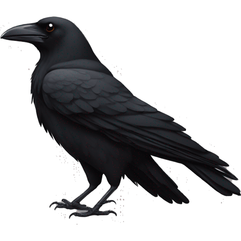 Black crow emoji