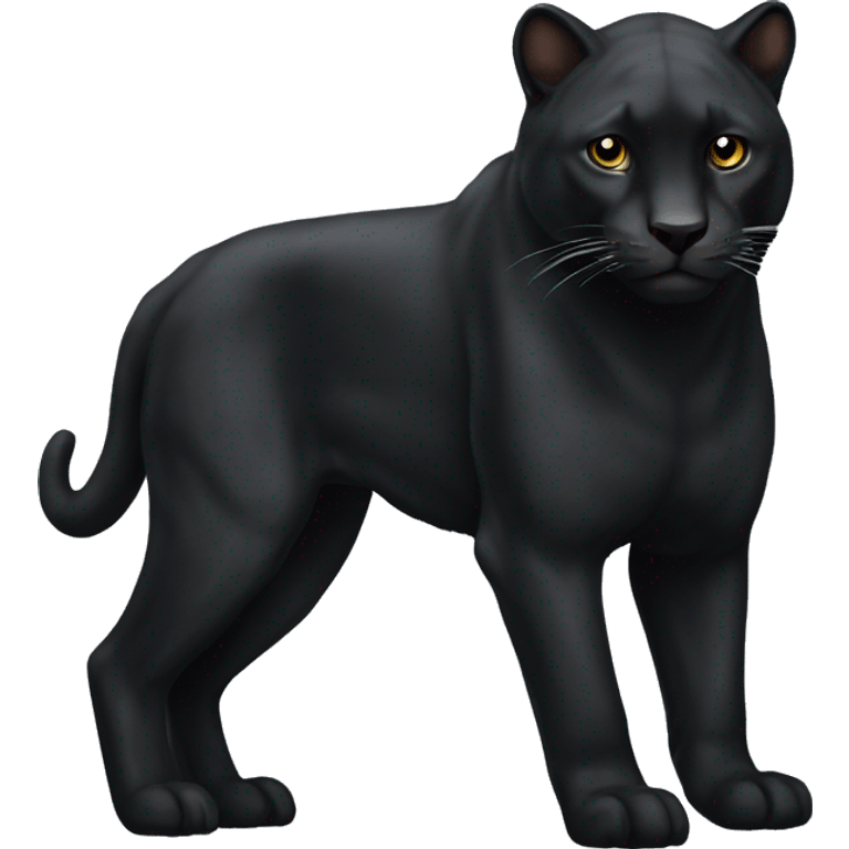 Animal pantera negra emoji