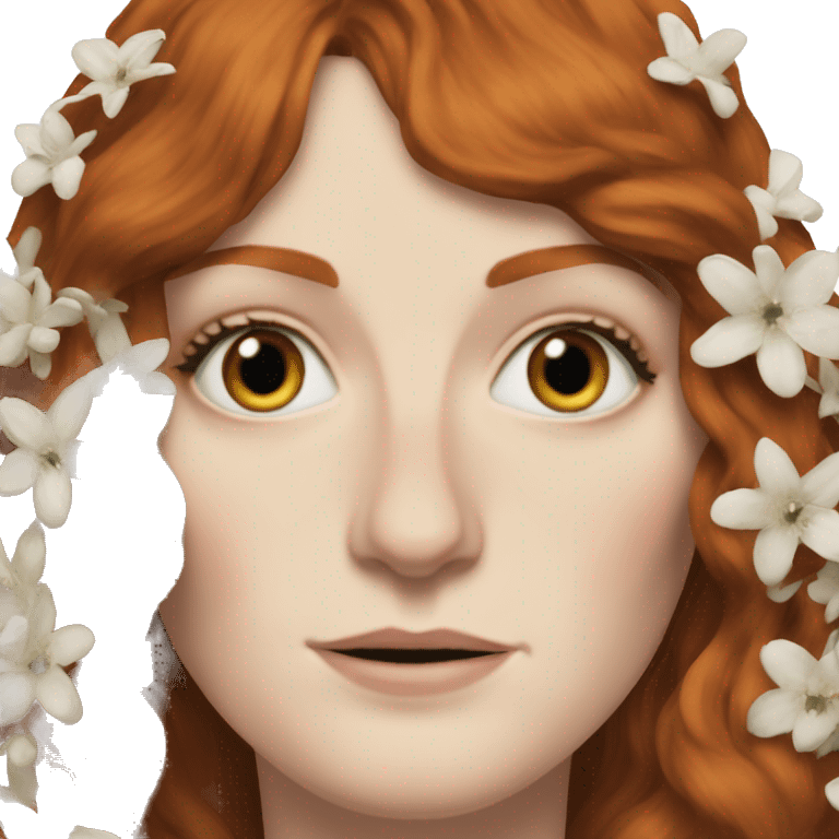 florence welch from the band florence and the machin emoji