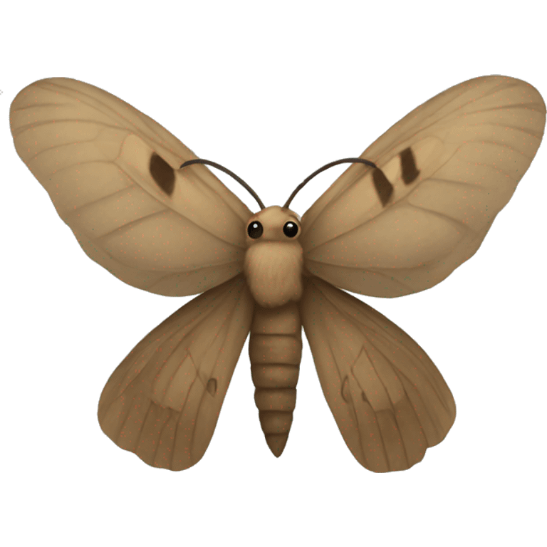 moth emoji