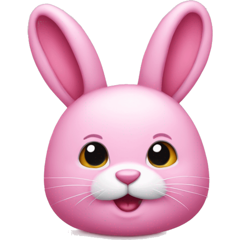 pink bunny emoji