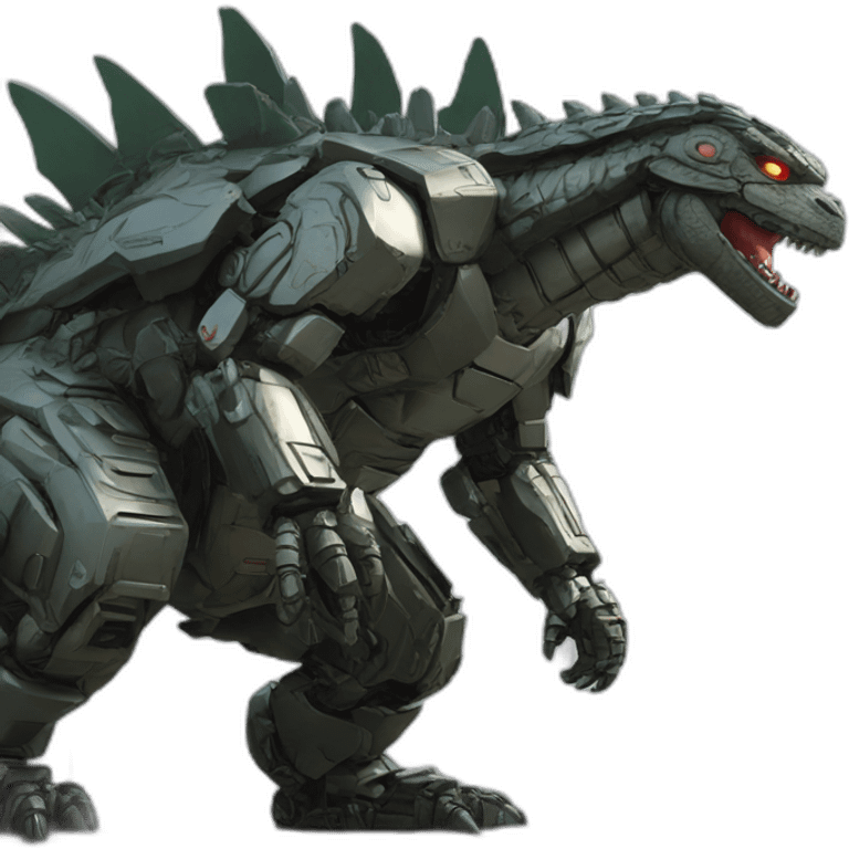 mecha godzilla emoji