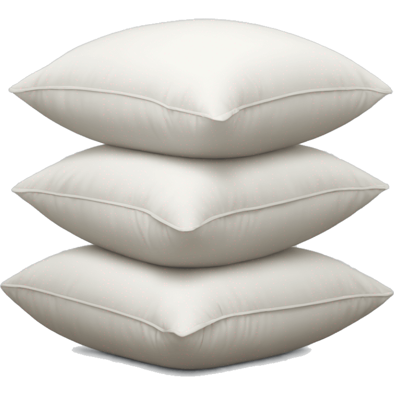 Stack of down pillows emoji