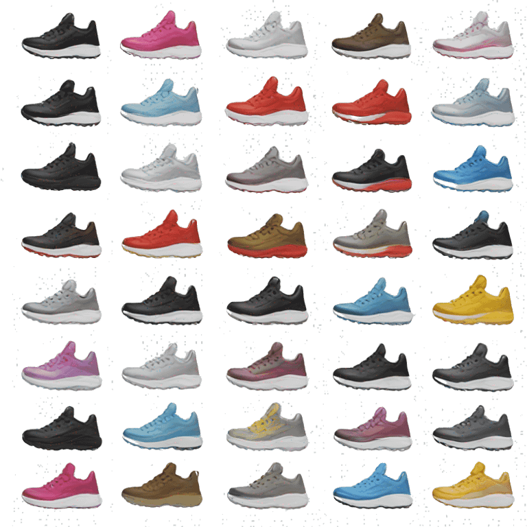 Sneaker collection emoji