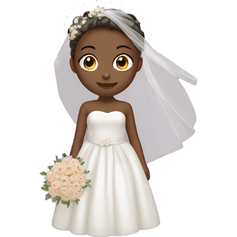 Wedding of a poor girl emoji