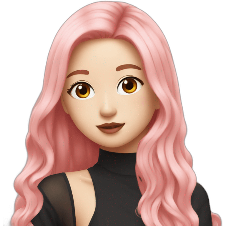 Rosé blackpink emoji