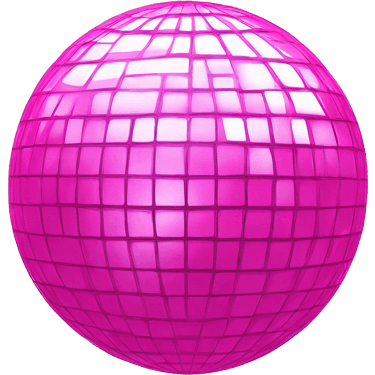 Pink disco ball  emoji