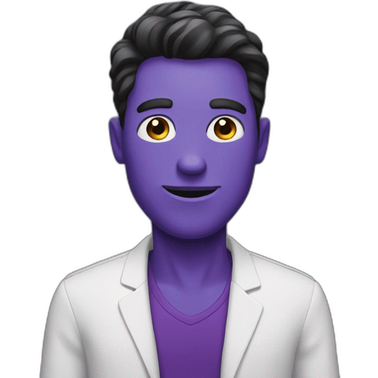 purple guy emoji