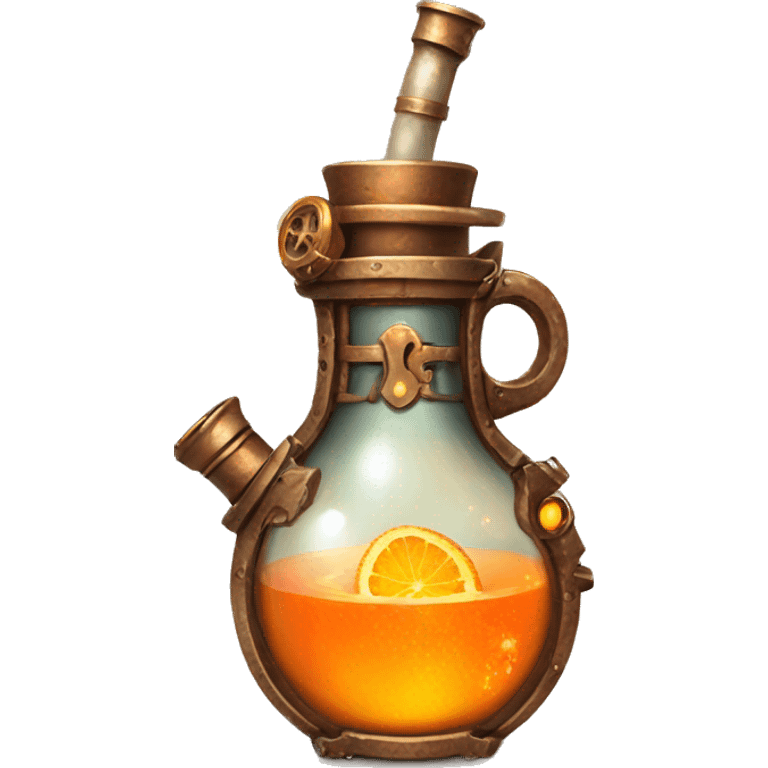 orange magical steampunk potion emoji