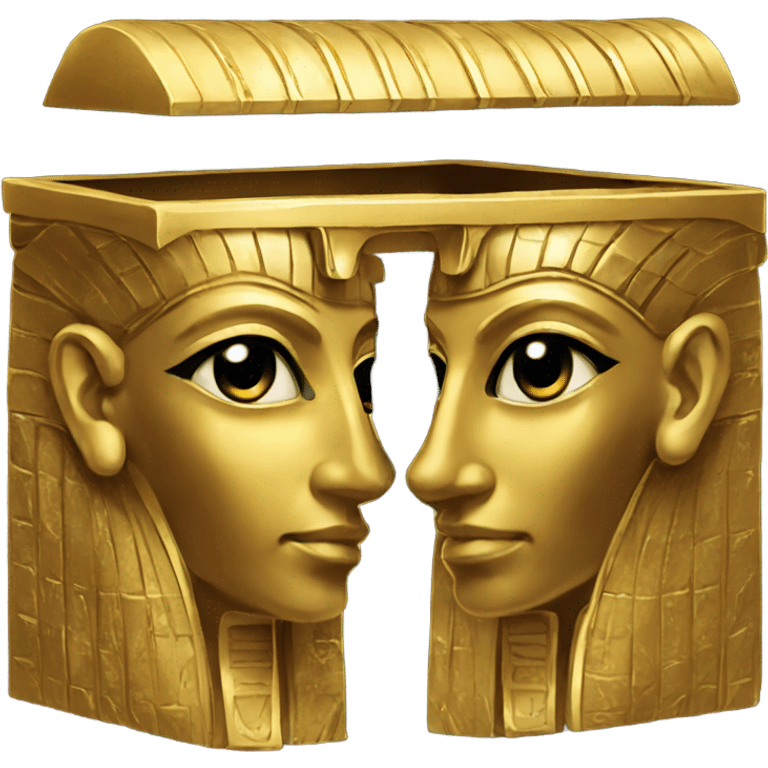 gold egyptian tomb emoji