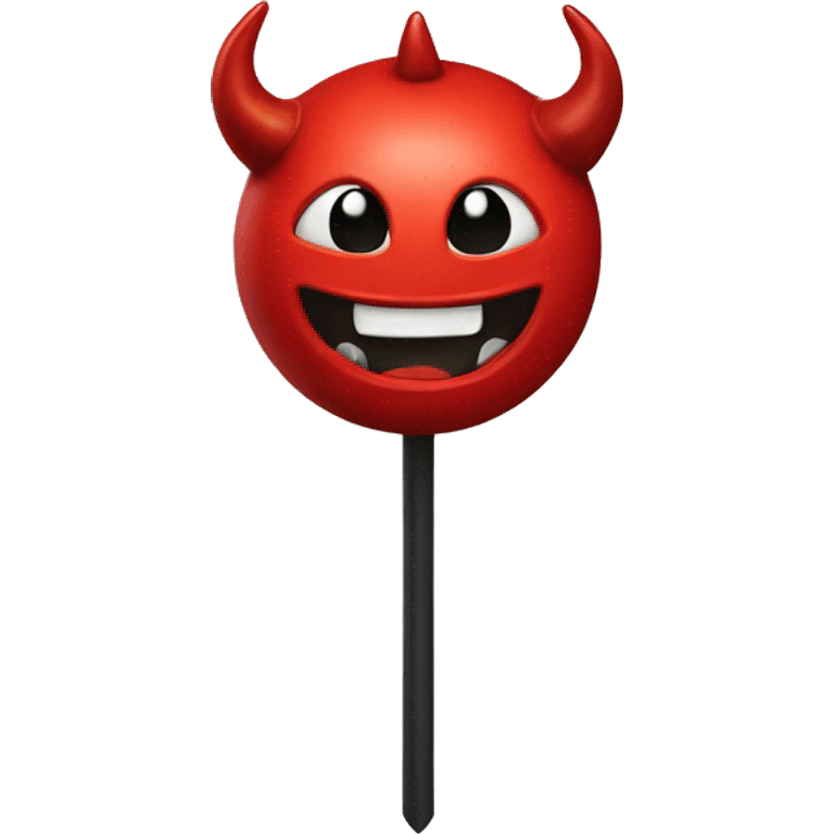 A devil emoji with a small gu flag emoji