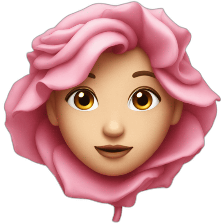 Coeur rose emoji