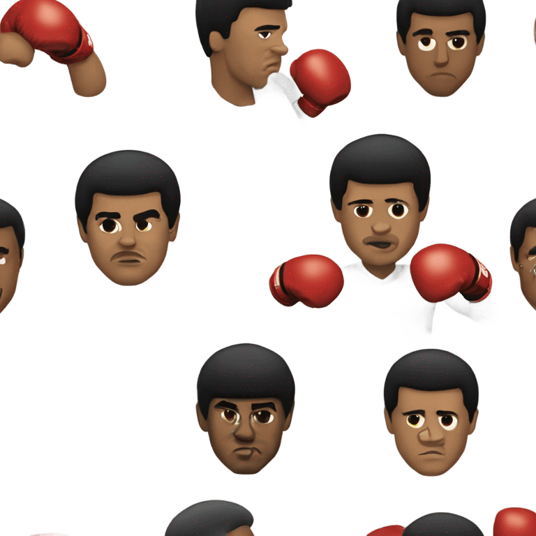 4k quality Mohammed Ali boxing  Rocky Balboa  emoji