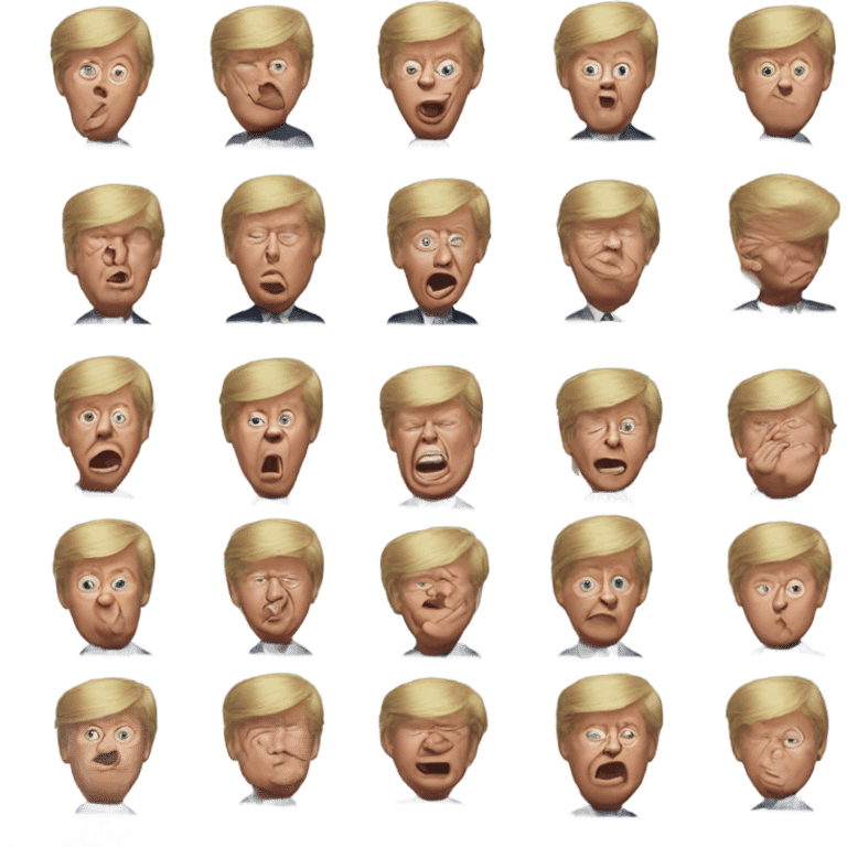 Trump dance emoji