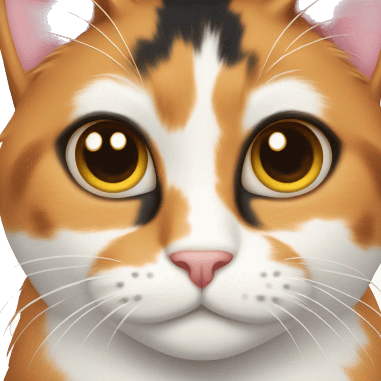 Calico cat emoji