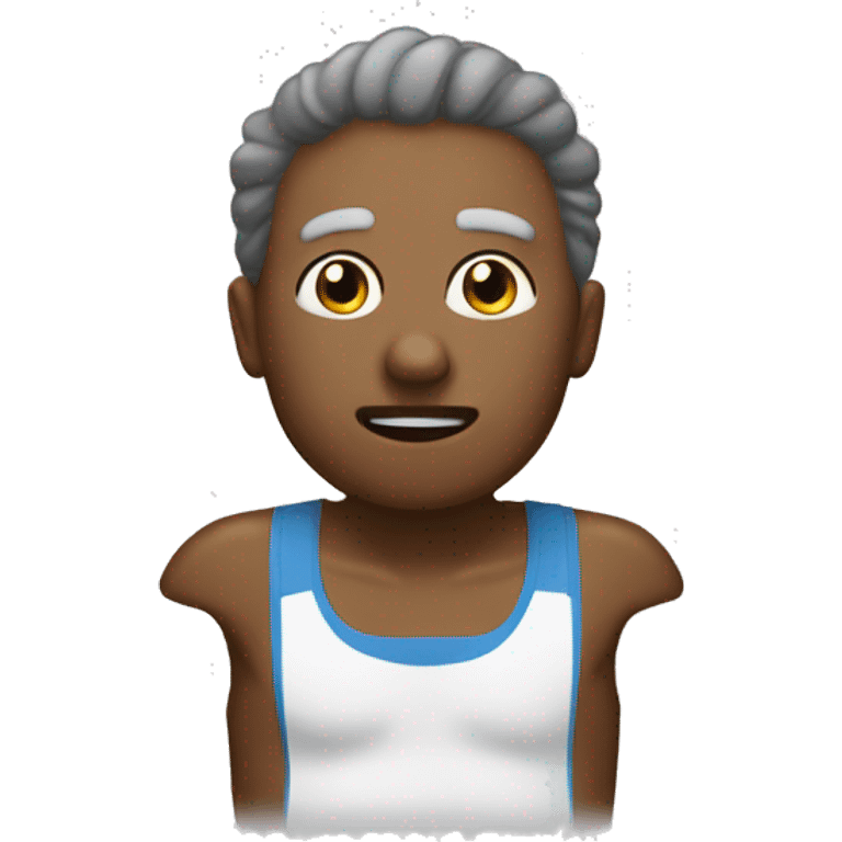 paresseux qui fait un marathon  emoji