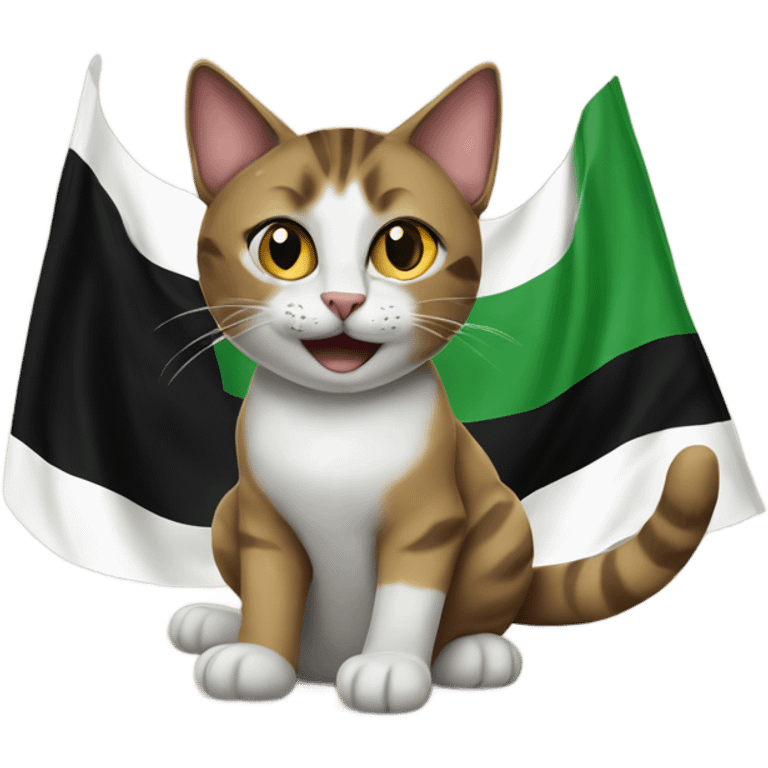 Palestine cat emoji